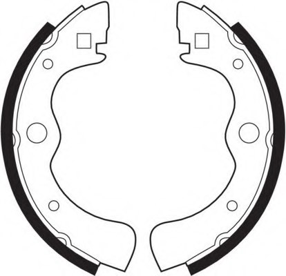 FERODO FSB52 Brake Shoe Set